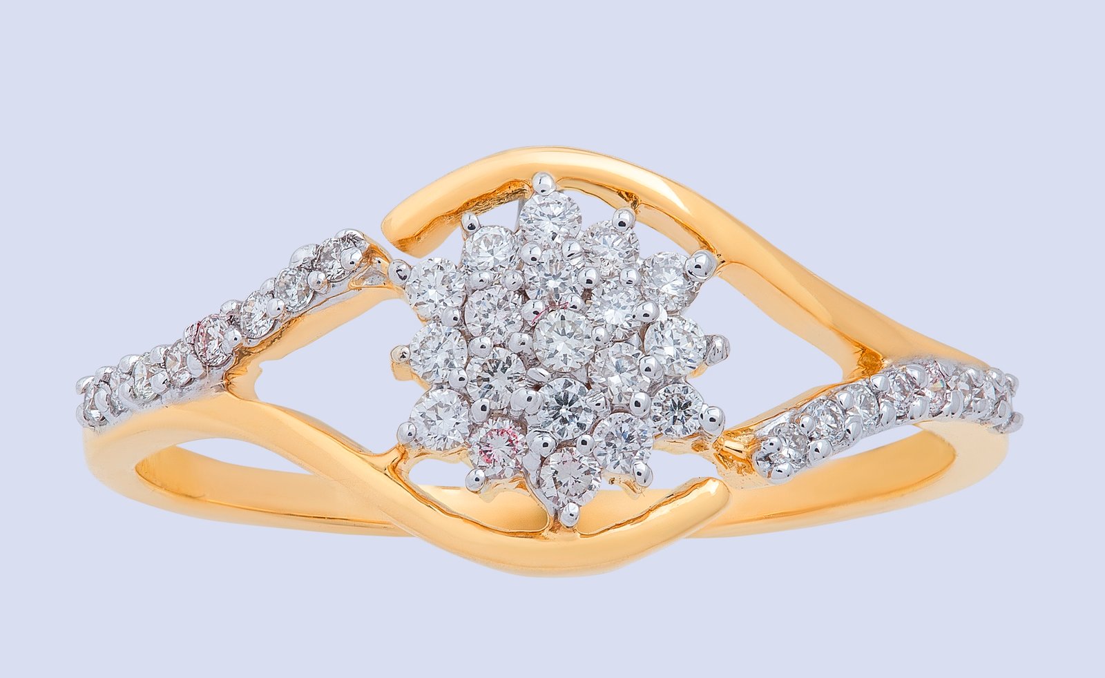Primary Gold bracelet with pink leaf